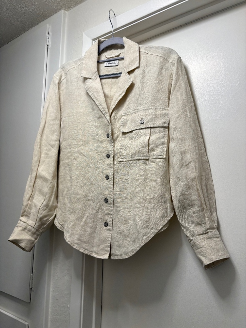Rowen 100% linen “Edith” shirt - size XS